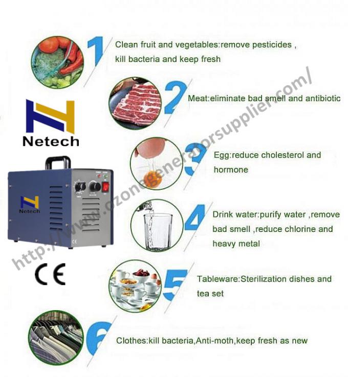 Générateur commercial de l'ozone de sécurité de la CE 5 gr/h 7gr/h pour des services de nettoyage de l'ozone