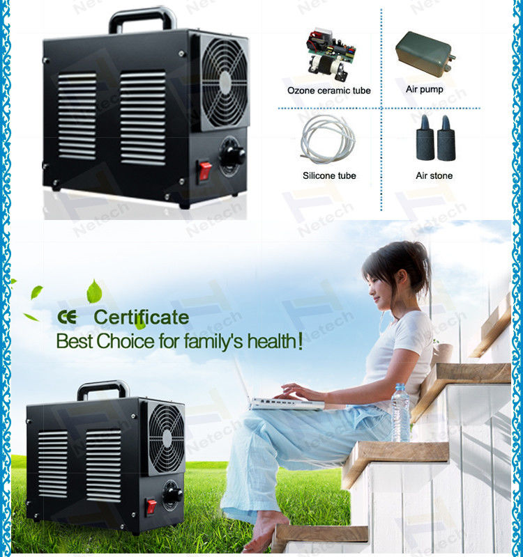 Home Use Version Portable Ozone Generator Air Purifier 265 * 150 * 270mm