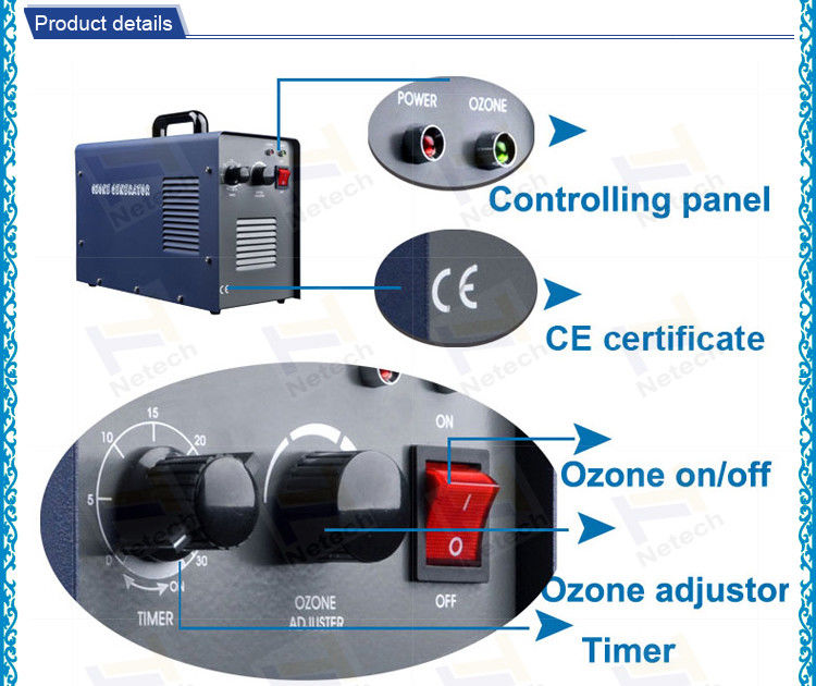 Air Cooling Clean Air Commercial Ozone Machine Corona Discharge For Space cleanion